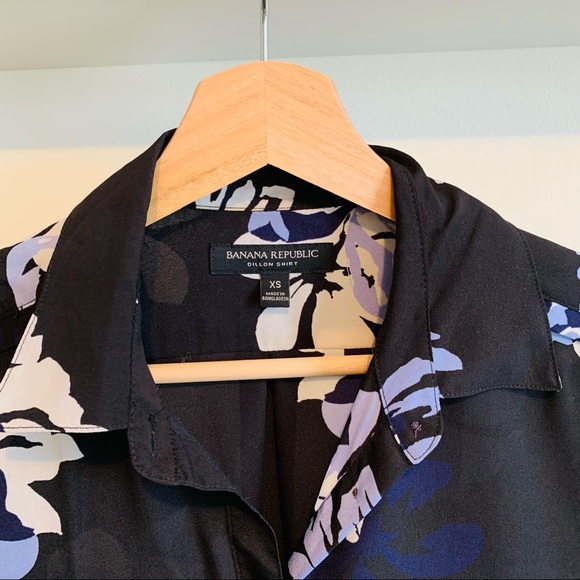 Banana Republic Dillon Floral Button Down Shirt - Picture 6 of 10